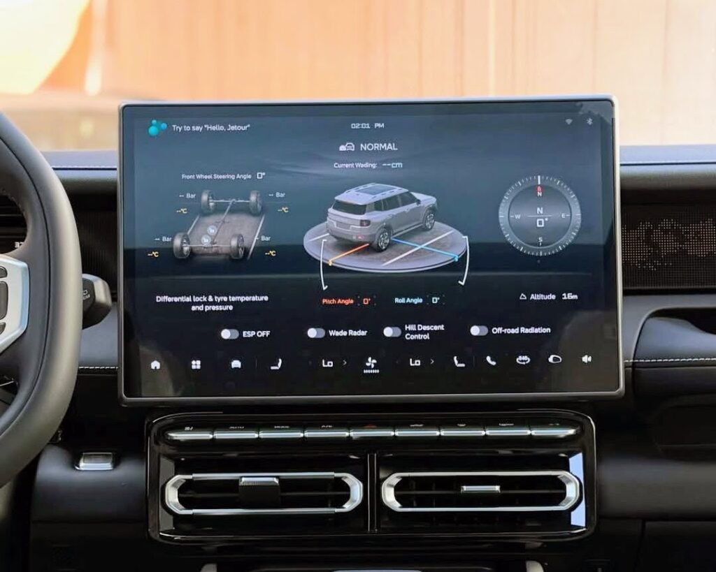 Jetour T1 мультимедия 2026